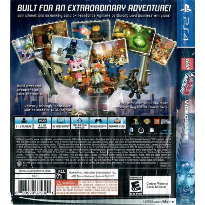 Lego The Movie Videogame Ps4 #2