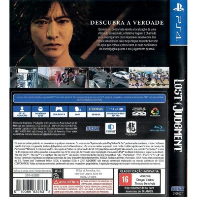 Lost Judgment Ps4 #1