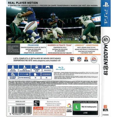 Madden Nfl 19 Ps4 #2