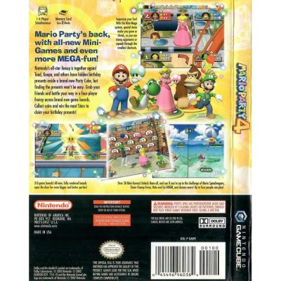Mario Party 4 Nintendo Game Cube