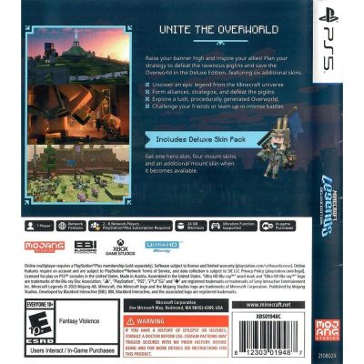 Minecraft Legends Deluxe Edition Ps5 (Com Código)