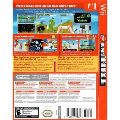 New Super Mario Bros Nintendo Wii #1