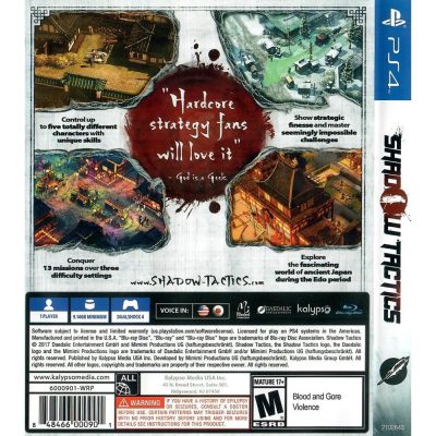 Shadow Tactics Blades Of Shogun Ps4 #1