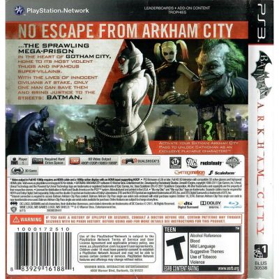Batman Arkham City Ps3 #3