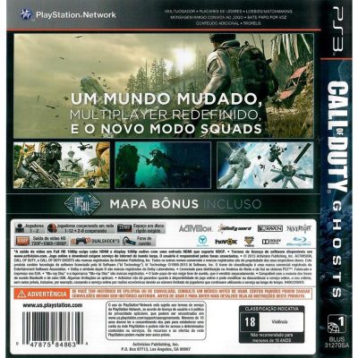 Call Of Duty Ghosts Ps3