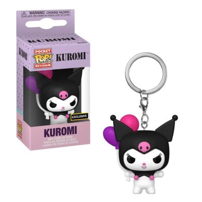 Chaveiro Funko Kuromi Com Balões (Pocket Pop Keychain Hello Kitty)
