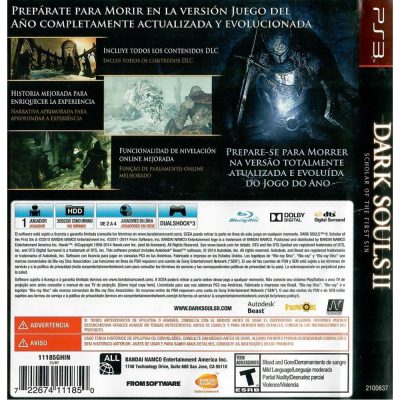 Dark Souls Ii Scholar Of The First Sin Ps3 #2 (Greatest Hits) (Sem Manual)