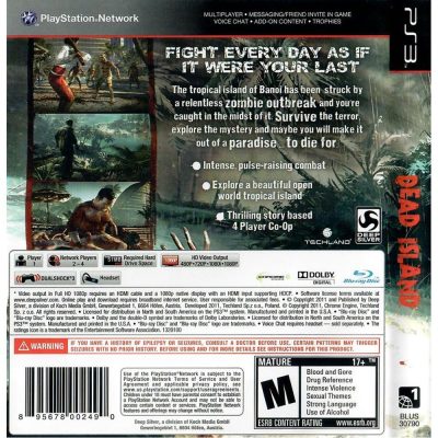 Dead Island Ps3
