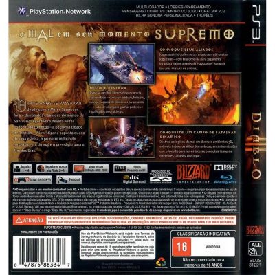 Diablo Iii Ps3 #2 (Sem Manual)
