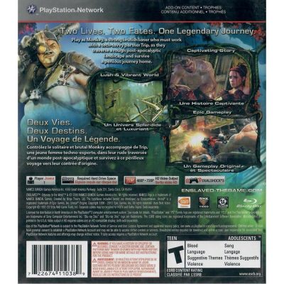 Enslaved Odyssey To The West Ps3 (Mídia Solta)