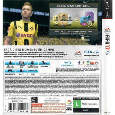 Fifa 17 Ps3 #1