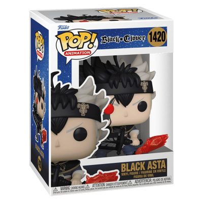 Funko Pop Black Asta 1420 (Black Clover)