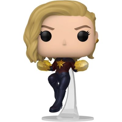 Funko Pop Capitã Marvel Com Mãos De Fogo 1249 (The Marvels)