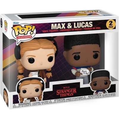 Funko Pop Max Mayfield & Lucas Sinclair (2-Pack) (Stranger Things)