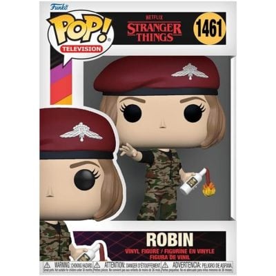 Funko Pop Robin Com Molotov 1461 (Stranger Things)