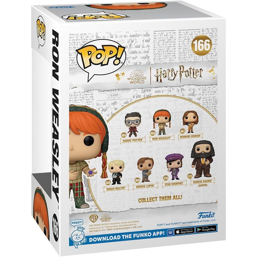Funko Pop Ron Weasley 166 (With Candy) (Harry Potter)
