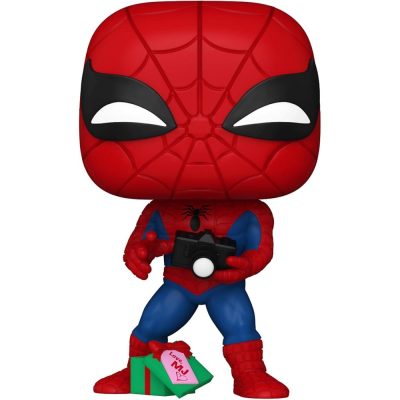 Funko Pop Spider-Man 1441 (Com Presente De Natal) (Holiday)