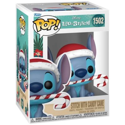 Funko Pop Stitch With Candy Cane 1502 (Holiday) (Com Bengala Doce)