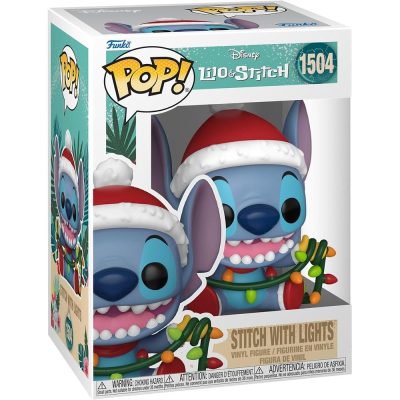 Funko Pop Stitch With Lights 1504 (Holiday) (Com Pisca Pisca)