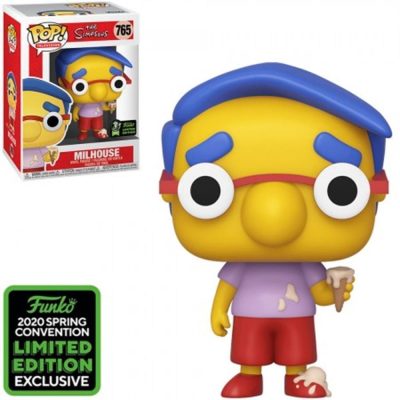 Funko Pop Television - The Simpsons Milhouse 765 (2020 Spring Convention Limited Edition) (Vaulted) #1