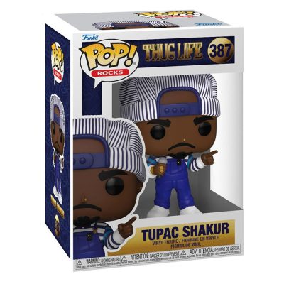 Funko Pop Tupac Shakur 387 (With Microphone 90'S) (Thug Life)