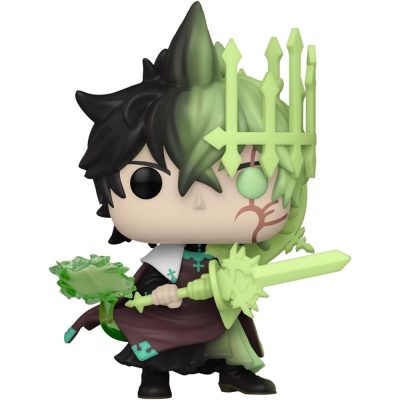 Funko Pop Yuno Com Espírito De Zephyr 1422 (Black Clover)