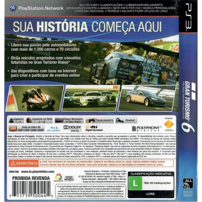 Gran Turismo 6 Ps3 #1