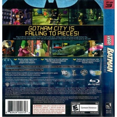 Lego Batman The Videogame Ps3 #3