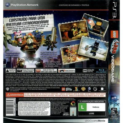 Lego The Movie Videogame Ps3 #1