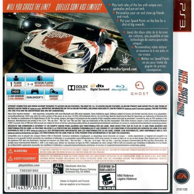Need For Speed Rivals Ps3