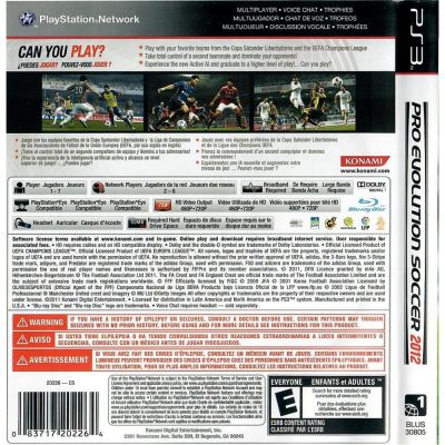 Pes 2012 Pro Evolution Soccer Ps3 #1
