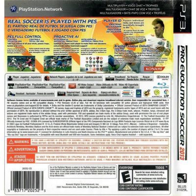 Pes 2013 Pro Evolution Soccer Ps3 #3