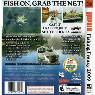 Rapala Fishing Frenzy 2009 Ps3