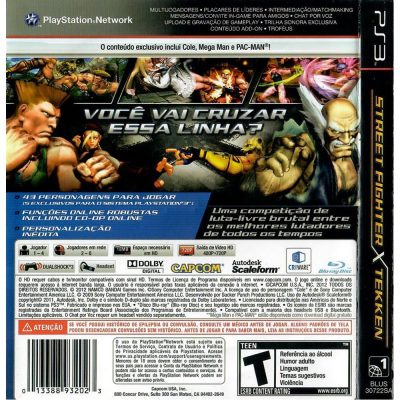 Street Fighter Vs Tekken Ps3 #3 (Sem Manual)