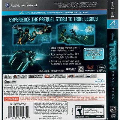 Tron Evolution Ps3 #3