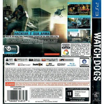 Watch Dogs Ps3 #1