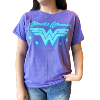 Camiseta Feminina Ww Estrelas (Tam Gg)
