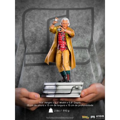 Doc Brown (Back To The Future Ii) Iron Studios Art Scale 1/10