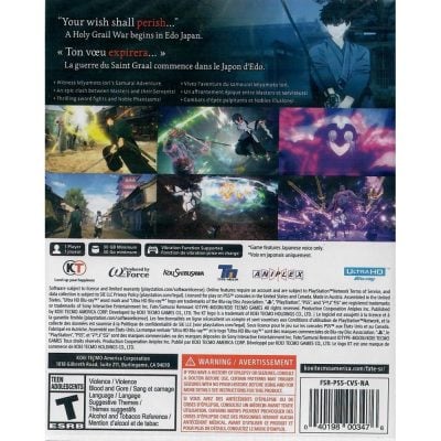 Fate / Samurai Remnant Ps5