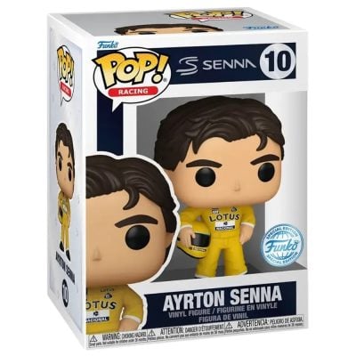 Funko Pop Ayrton Senna 10 (Lotus) (Racing F1)