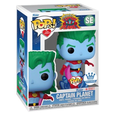 Funko Pop Captain Planet Se (Capitão Planeta)