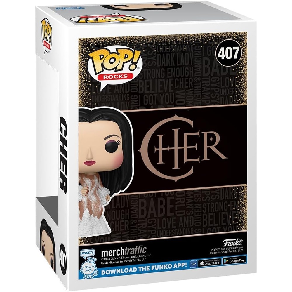 Funko Pop Cher 407 (Met Gala 1974)
