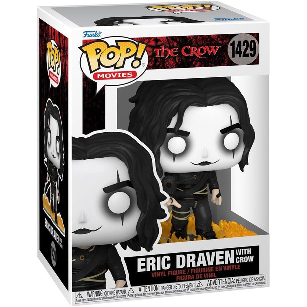 Funko Pop Eric Draven With Crow 1429 (The Crow)