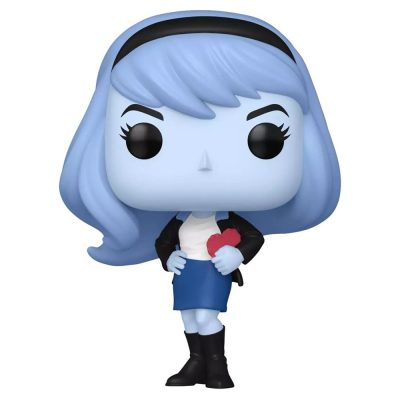 Funko Pop Gwen Stacy 1356 (Blue With A Heart) (Marvel Collector Corps)