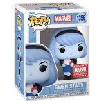 Funko Pop Gwen Stacy 1356 (Blue With A Heart) (Marvel Collector Corps)