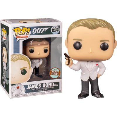 Funko Pop James Bond 694 (Daniel Craig On 007 Spectre) (Speciality Series) (Vaulted)