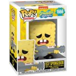 Funko Pop Ripped Pants Spongebob 1666 (Bob Esponja 25 Anos, Com Guitarra)