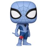 Funko Pop Spider-Man 1355 (Blue With A Rose) (Marvel Collector Corps)