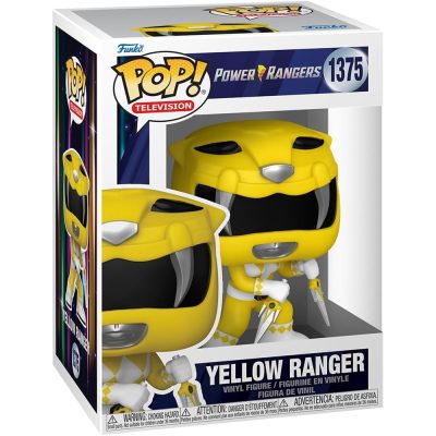 Funko Pop Yellow Ranger 1375 (Power Rangers 30Th Anniversary)