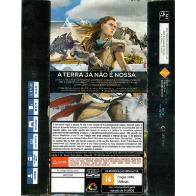 Horizon Zero Dawn Ps4 #1 (Capa De Papelão)
